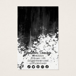 Paint Stripe-kaart voor Ketting juwelen Visitekaartje