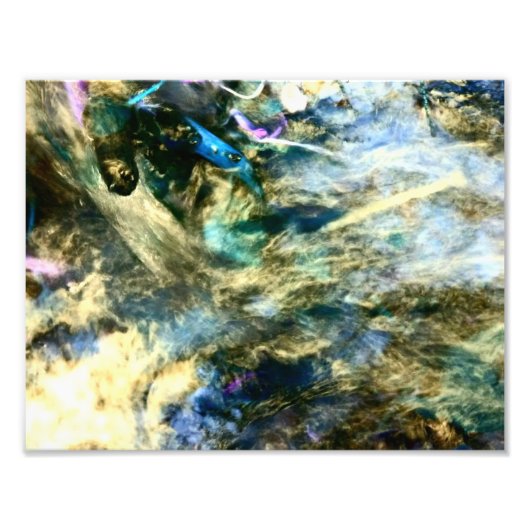 Paint Strokes Ardent Photographie Abstraite (Devant)