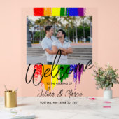 Paint Strokes Photo LGBTQ Mariage Bienvenue (Mariage)