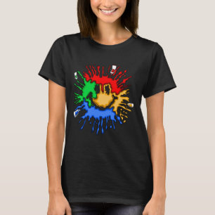 Paint Tube Smile T-shirt