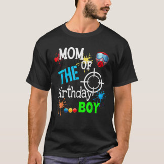 Paintball Birthday Matching Family Set Outfit T-shirt