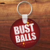 Paintball Bust Balls Sleutelhanger (Voorkant)