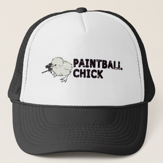 Paintball Chick Trucker Pet (Voorkant)