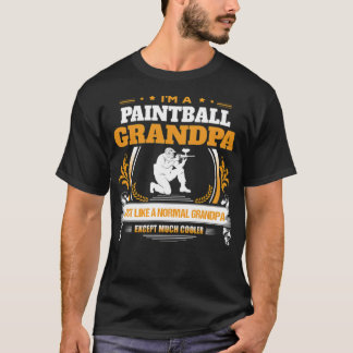 Paintball Grandpa Gift coole mensen T-shirt