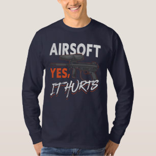 Paintball Ja Het Hurft Partij Buiten T-shirt