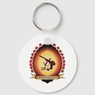 Paintball Mandorla Sleutelhanger