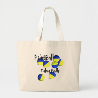 Paintball neemt een kogel door grote tote bag