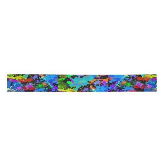 Paintball Neon Splatter Colorful Lint (Voorkant)