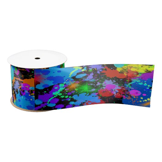 Paintball Neon Splatter Colorful Lint (Spoel)