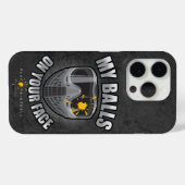 Paintball op je gezicht Case-Mate iPhone case (Achterkant (horizontaal))