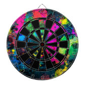 Paintball Pattern Dartbord (Voorkant)