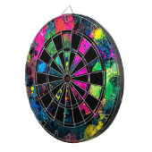 Paintball Pattern Dartbord (Voorkant Rechts)