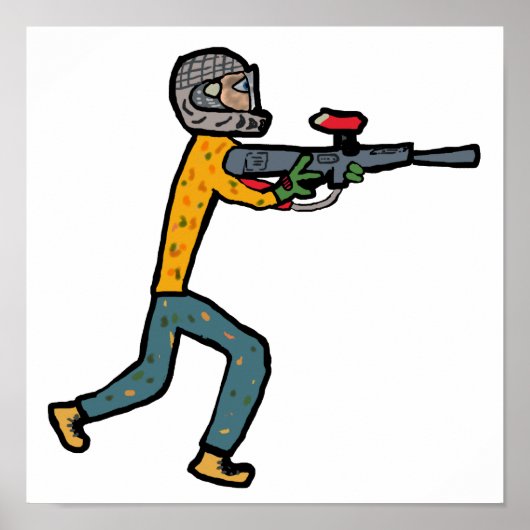 Paintball Poster (Voorkant)