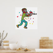 Paintball Poster (Keuken)