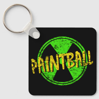 Paintball Radioactive Sleutelhanger