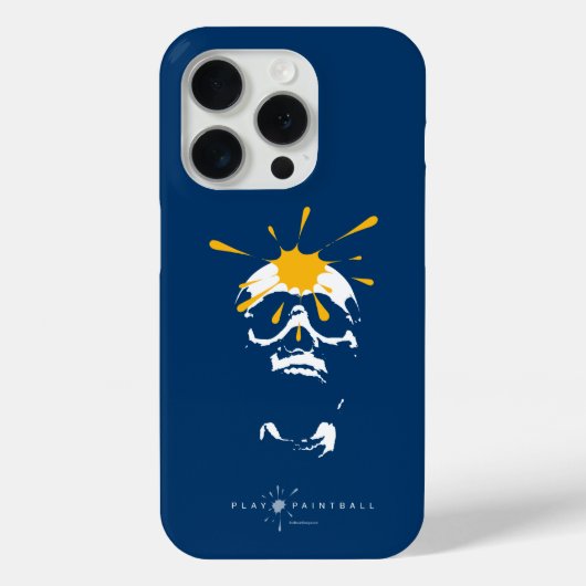 Paintball Skull Case-Mate iPhone Case (Achterkant)