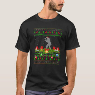Paintball Sports Lover Xmas Ugly Santa Paintball C T-shirt