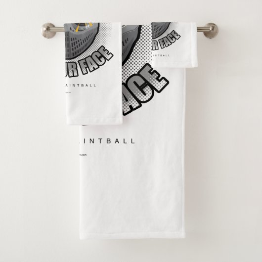 Paintball sur votre visage (En situation)