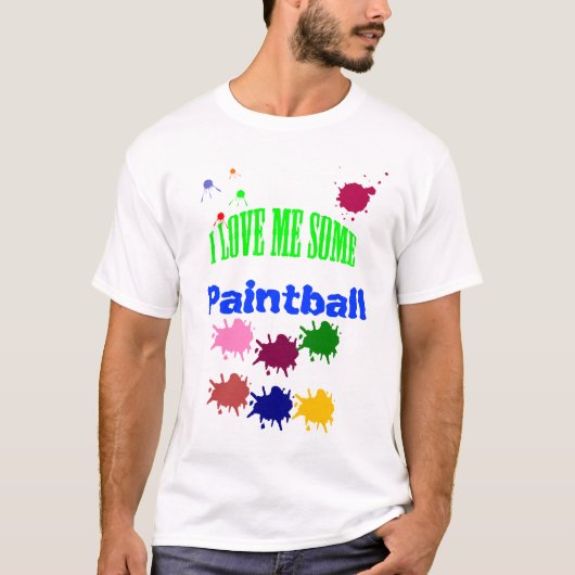 Paintball T-shirt (Voorkant)