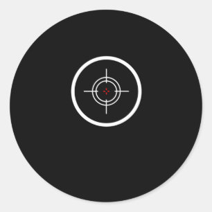 Paintball Target Paintball Pistool Gi Ronde Sticker