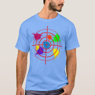 Paintball Target Shooting Sport Paintballer Air Gu T-shirt