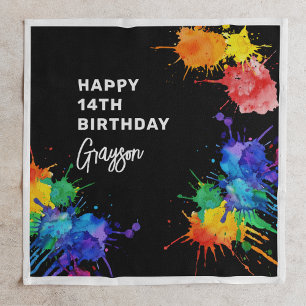 Paintball-verjaardagsfeestje Servet