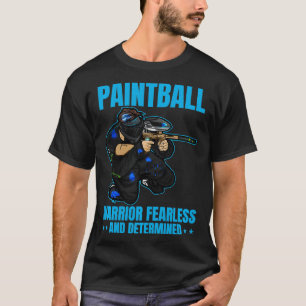 Paintball Warrior Airsoft Grappige Paintballing Pa T-shirt