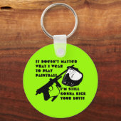 Paintbaluitrusting Sleutelhanger (Voorkant)