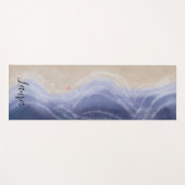 Painted beach yogamat (Voorkant (horizontaal))