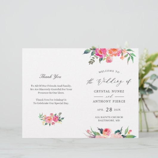 PAINTED BLOOMS Floral do-it-yourself Programme de (Debout devant)