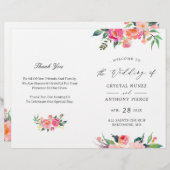 PAINTED BLOOMS Floral do-it-yourself Programme de  (Devant / Derrière)