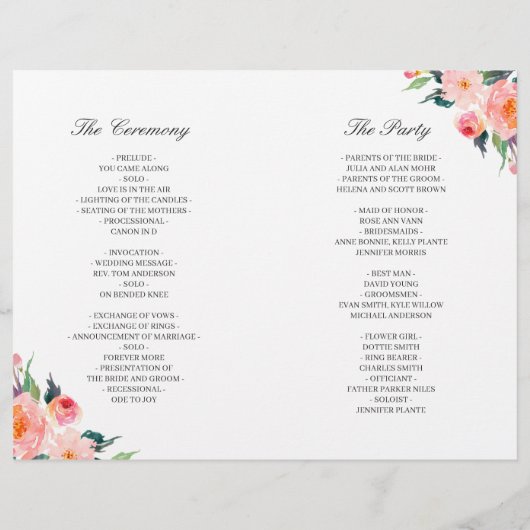 PAINTED BLOOMS Floral do-it-yourself Programme de  (Dos)