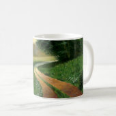 Painted Country Dirt Road Coffee Mug (Devant droit)