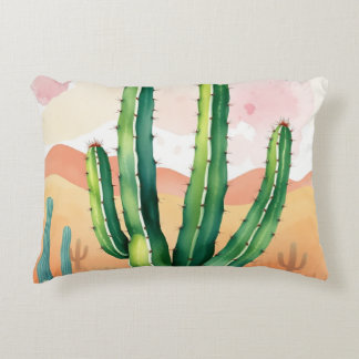 Painted Desert Blooms Accent Kussen