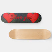 Painted Heart Skateboard (Horz)