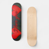 Painted Heart Skateboard (Recto)