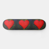 Painted Heart Skateboard (Horz)