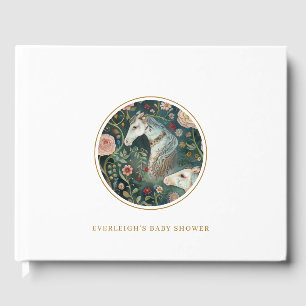 Painted Horses Baby shower Gastboek Gastenboek