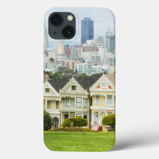 Painted Ladies, Victorian houses and skyline iPhone 13 Hoesje