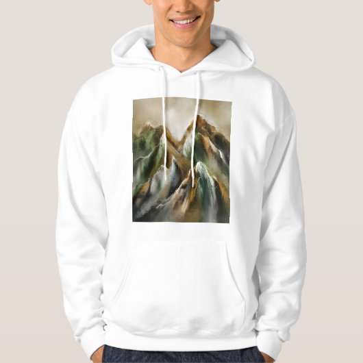 Painted Mountains Hoodie (Voorkant)