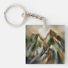 Painted Mountains  Sleutelhanger