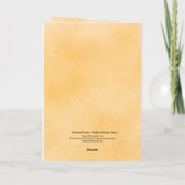 Painted Petals Pitcher Plant Folded Greeting Card Kaart (Achterkant)