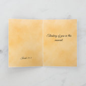 Painted Petals Pitcher Plant Folded Greeting Card Kaart (Binnen)