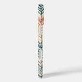 Painted Pine Needle Stripes - IPhone 16 Hoesje (Achterkant / Rechts)