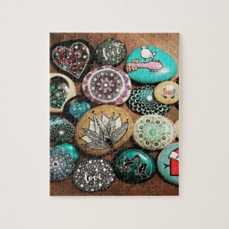 Painted Rock Puzzle Legpuzzel