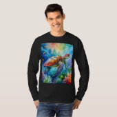 Painted Sea Turtle T-shirt (Voorkant volledig)