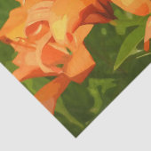 Painted Tiger Lily Tissuepapier (Detail)