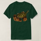 Painted Turtle Turtle Turtle Gift Turtle T-shirt (Design voorkant)