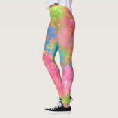 Painted Vibrant Colors Leggings (Links)