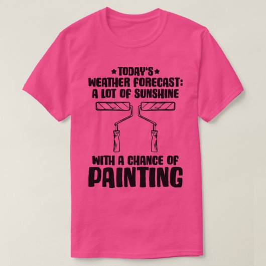 Painter Decorator House Painter8 T-shirt (Design voorkant)